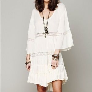 Free people dream cloud dress in ivory XS